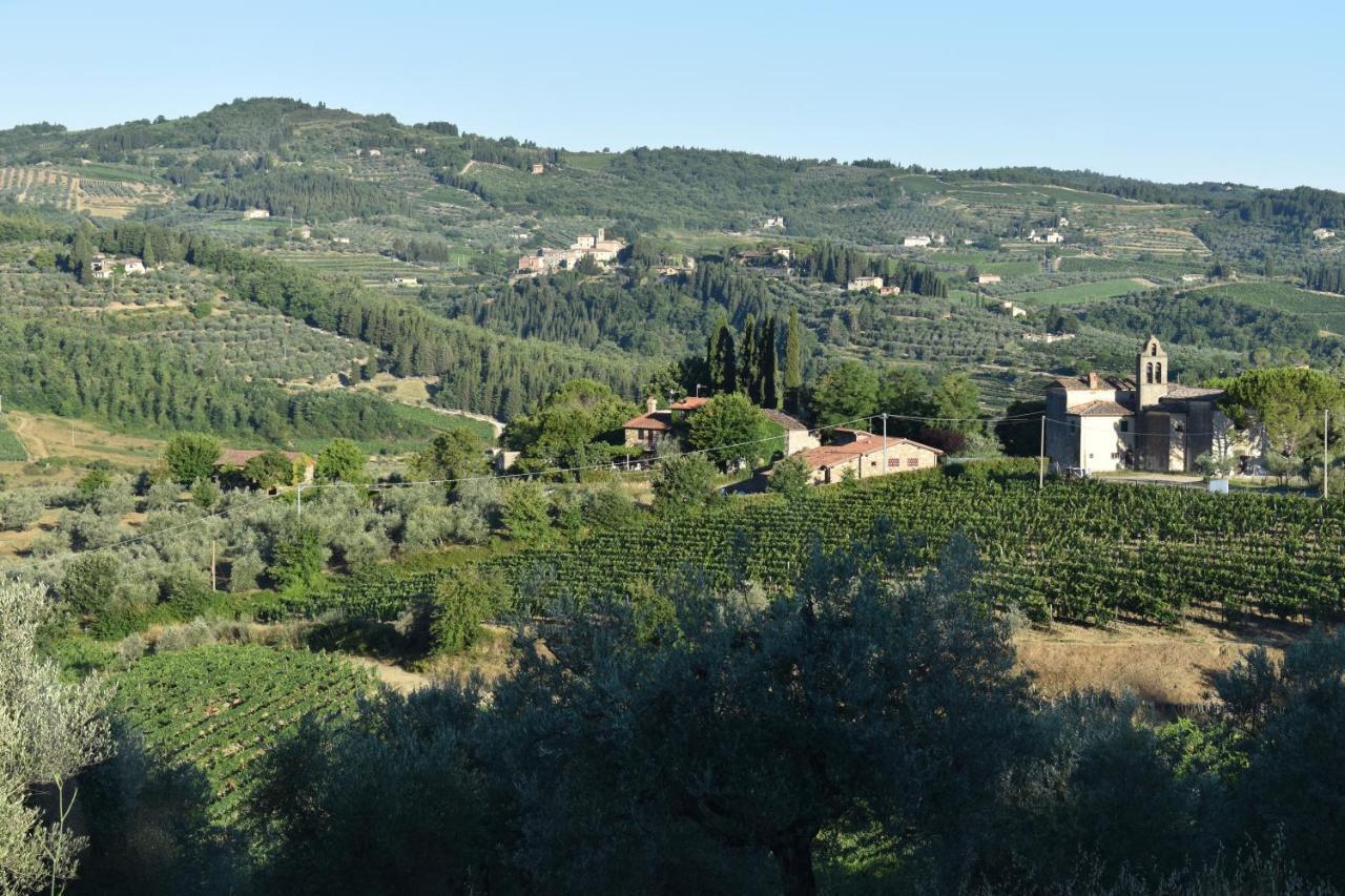 Agriturismo Il Santo Greve in Chianti Exteriör bild